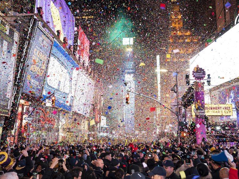 Very few people will be let into New York's Times Square for New Year's Eve celebrations this year.