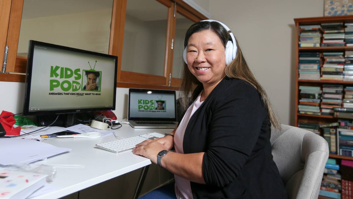 WASTE NOT: Albury's Aimee Chan has developed her podcast Kids Pod into a pilot TV show and hopes it will be picked up and developed further. Picture: TARA TREWHELLA
