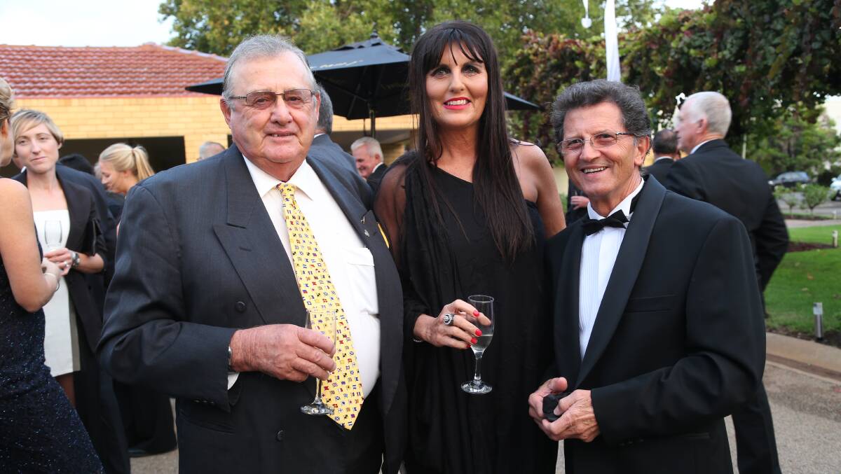 Mayor John Dal Broi, Christine Stead and Dino Zappacosta. Picture: Anthony Stipo