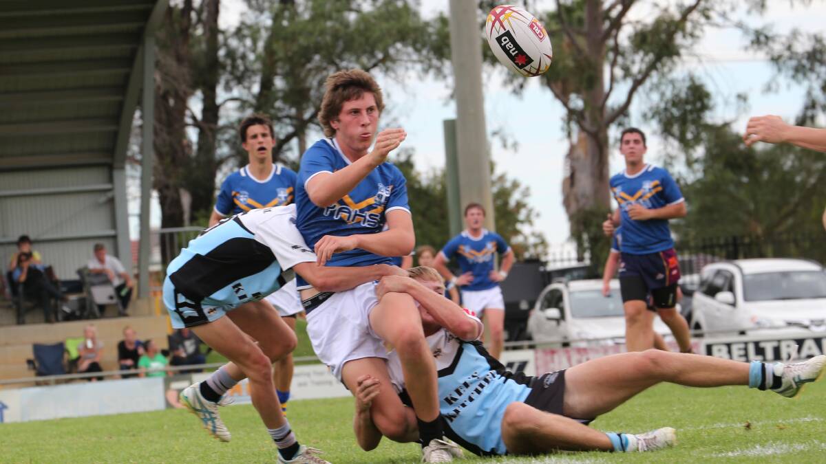 Paul Kelly Memorial Shield pre-season knockout. Under 18s semi final between Bidgee Hurricanes and Tullibigeal/Lake Cargelligo. Picture: Anthony Stipo 