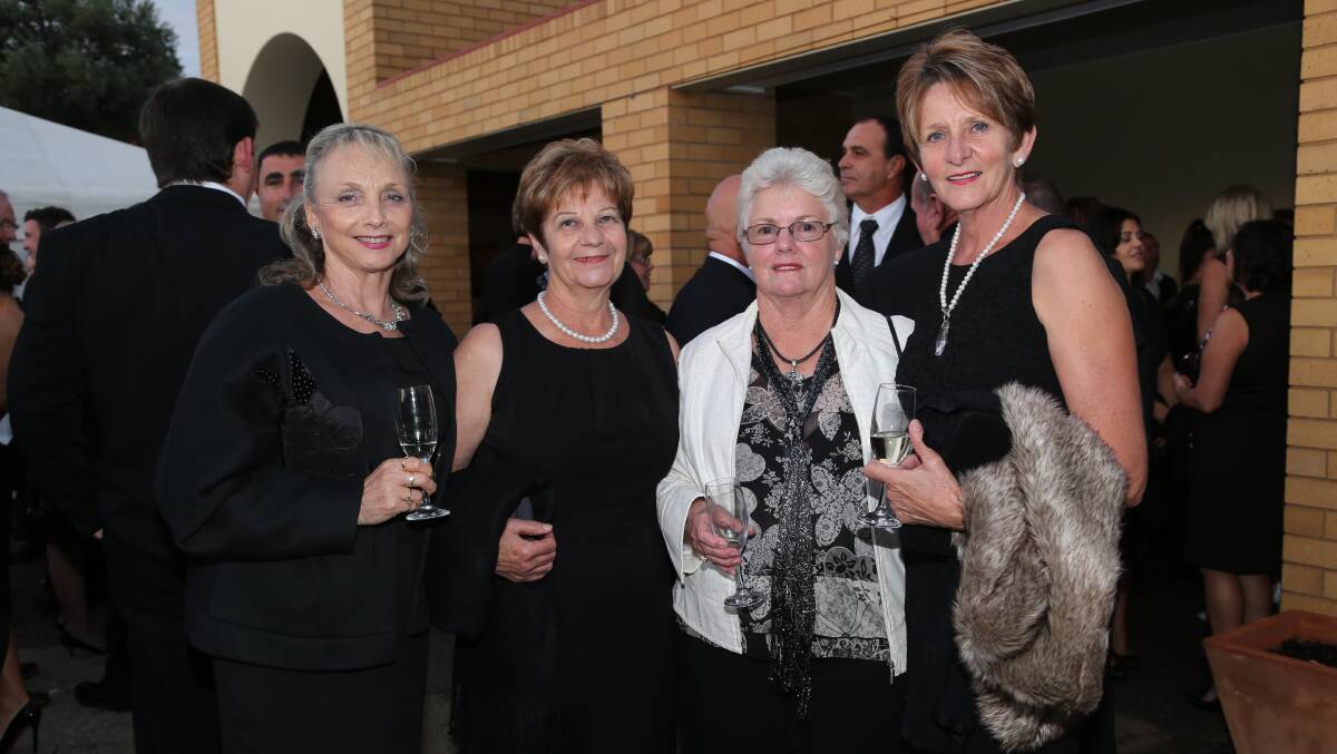 Susan Clarke, Pompy Salvestro, Yveene Flanagan and Kay Dal Broi. Picture: Anthony Stipo