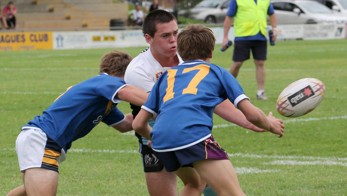 Paul Kelly Memorial Shield pre-season knockout. Under 18s semi final between Bidgee Hurricanes and Tullibigeal/Lake Cargelligo. Dylan Neal. Picture: Anthony Stipo 