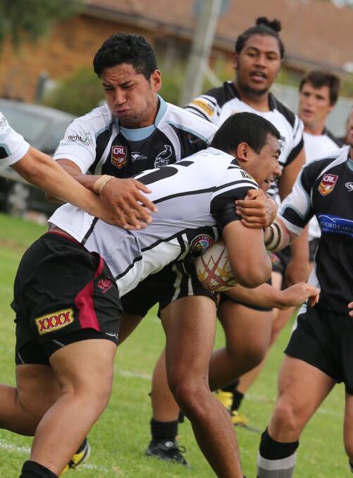 Paul Kelly Memorial Shield pre-season knockout. First grade semi final between Hay and Black and Whites. Veti Jonathan Matta. Picture: Anthony Stipo 