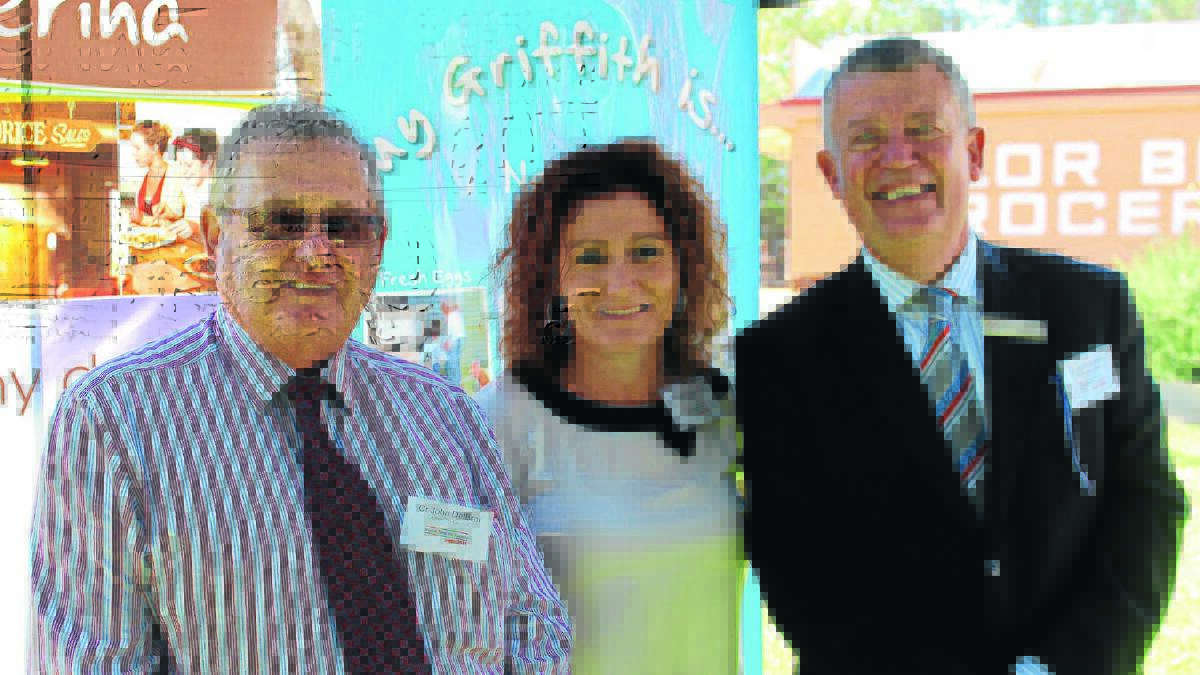 LAUNCHED: Griffith mayor John Dal Broi, Inland Tourism Awards chair Tracey Valenzisi and Griffith City Council economic development manager Greg Lawrence launch the Inland Tourism Awards at Pioneer Park Museum yesterday. 