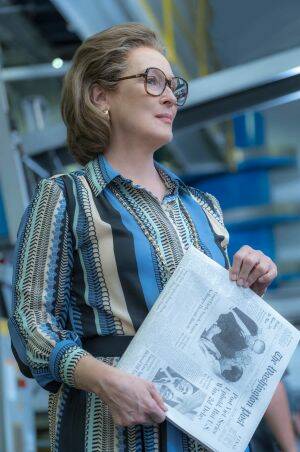 Meryl Streep portrays Katharine Graham in a scene from The Post. Photo: AP
