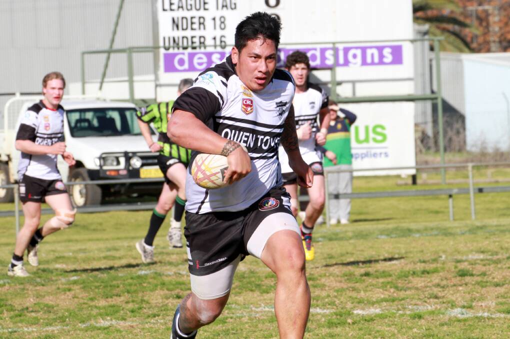 ANOTHER LOSS: Jeco Makatoa, the Black and Whites' top tryscorer last season, will not feature for the club in Group 20 this year after returning to Sydney for personal reasons.