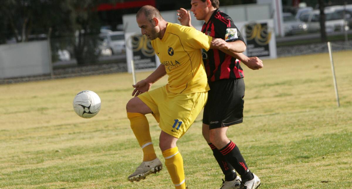 NEW MAN IN CHARGE: Pat Ciampa has been appointed first-grade coach of Griffith City FC as the club explores the possibility of bringing in overseas players this year.