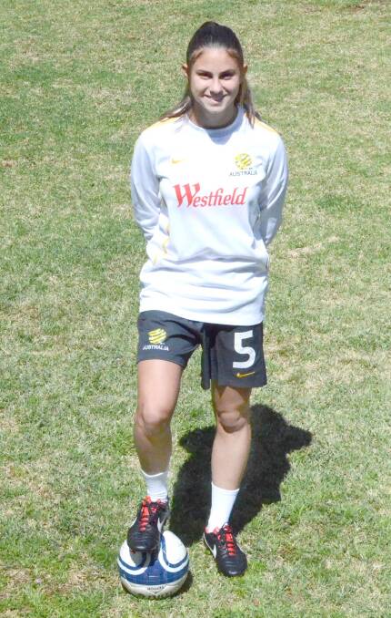 GOING TO THE TOP: Griffith's Eliza Ammendolia has made the Australia women's under 17 squad.
