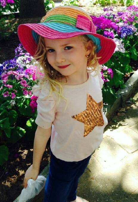GORGEOUS GIRL: A fund-raising disco will be held in Griffith on August 16 in support of little Lexie Witton, 6, who is battling leukaemia.