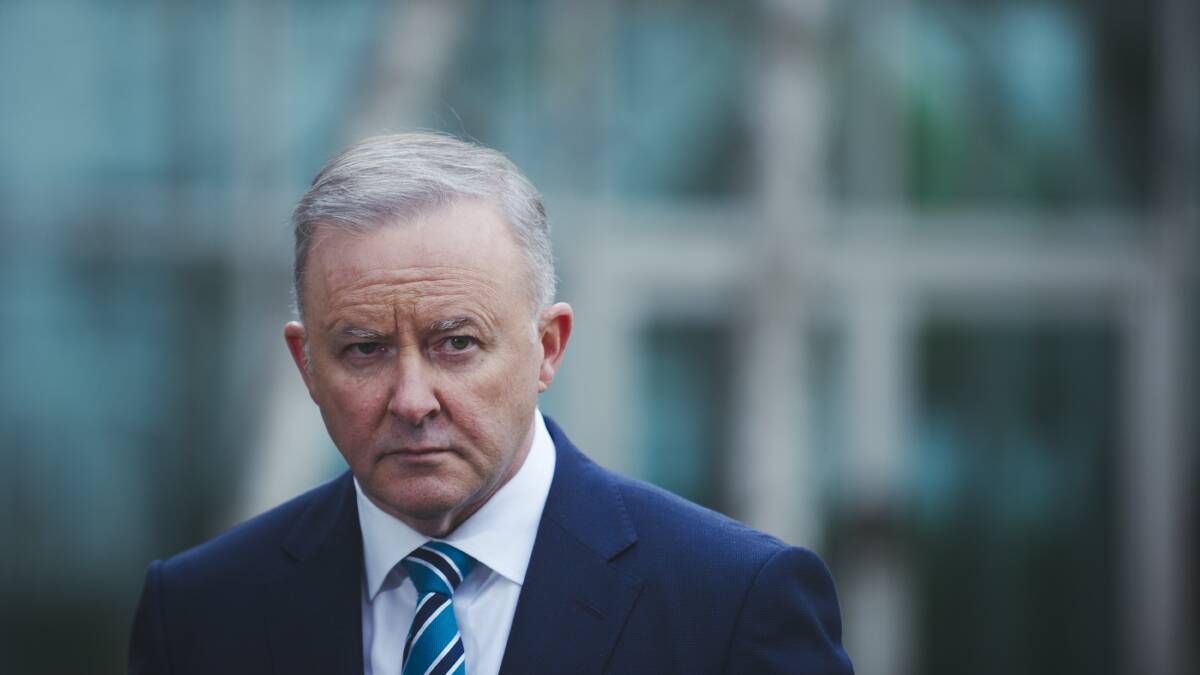 Opposition Leader Anthony Albanese has capitulated to the Coalition on a host of policy fights over the past week. Picture: Dion Georgopoulos