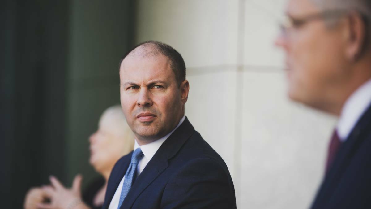 PAYMENTS SLASHED Treasurer Josh Frydenberg announced the welfare cuts in July PHOTO: Dion Georgopoulos