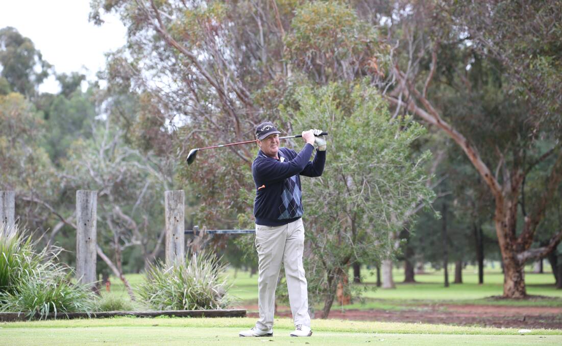 WIN: Paul Connell took out the B Grade competition on the weekend at the Griffith Golf Club.