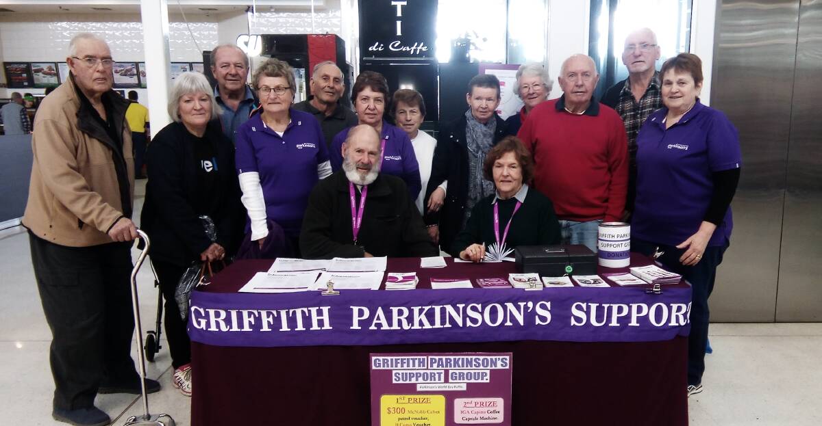 WELCOME SUPPORT: Griffith's Parkinson's Support Group have thanked the community for the support they've received. PHOTO: Contributed