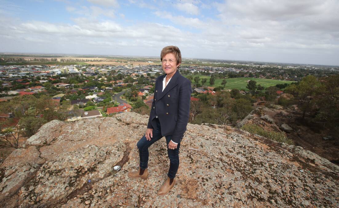 NOT SURPRISED: Shooters, Fishers and Farmers MP Helen Dalton at Scenic Hill. A Nationals MP said she wasn't invited to events because she lived at Binya. PHOTO: Anthony Stipo