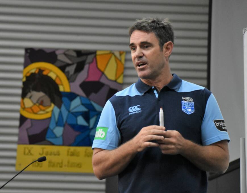 LEADER: NSW Blues coach Brad Fittler is returning to Griffith on Monday, he last visited Griffith in March this year.
