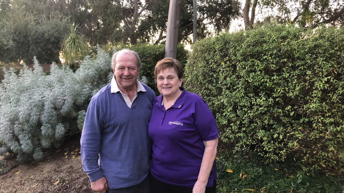 Frank, who has been diagnosed with Parkinson's and Louisa Feltracco, says more Parkinson's support nurses will provide a direct benefit to people living with the disease. PHOTO: Declan Rurenga
