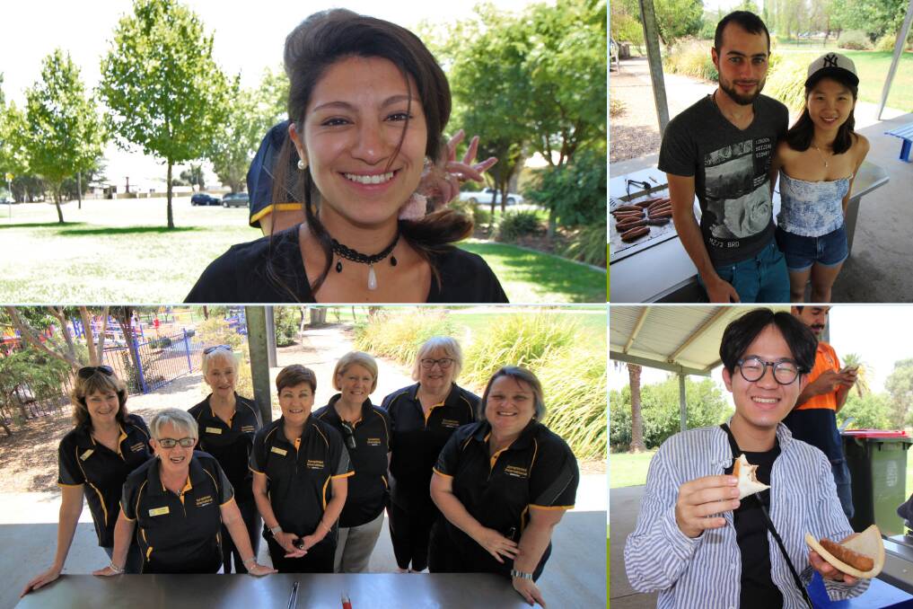 WELCOME: Griffith's Soroptimists will offer a traditional Aussie welcome at City Park.