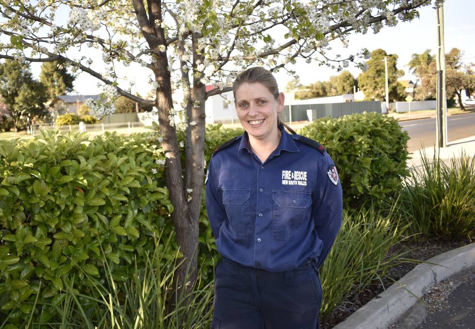 BUSY WEEK: Captain Danielle McKay said while firefighters responded to five fires in a week, they are still ready to respond.