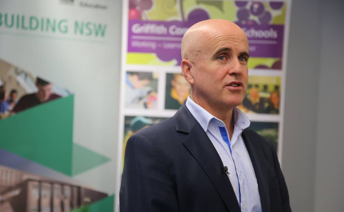 CHANGE: Former MP and education minister Adrian Piccoli said the school merger was for the greater good and his comments were about people who were resisting change.