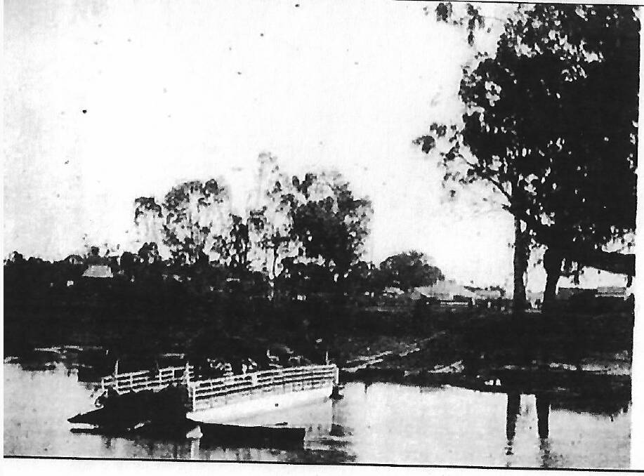 SOURCES NEEDED: Darlington Point's Mona Finley is searching for images of the punt which operated on the Murrumbidgee River from the 1860s. PHOTO: Contributed