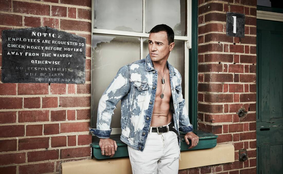 ICONIC: Shannon Noll will perform in Griffith on Friday and Hillston for Live on the Lachlan on Saturday. PHOTO: Contributed
