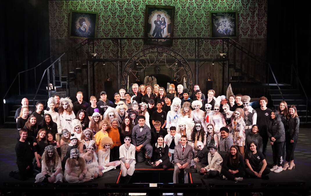 THANKS: The of Marian Catholic College's The Addams Family. Picture: Supplied