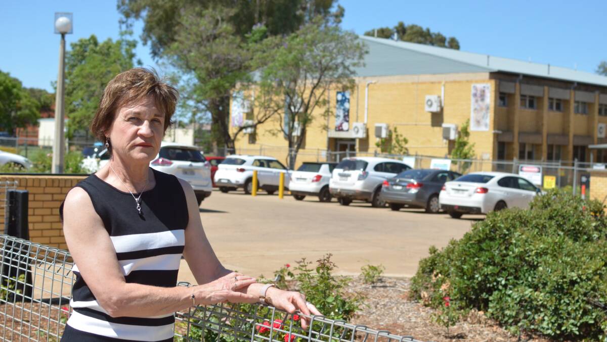 FAILURE: Member for Murray Helen Dalton said teacher departures from Murrumbidgee Regional High School meant action on teacher incentives to fill those vacancies is needed now. She's launched a petition to force the state government to act. PHOTO: Declan Rurenga