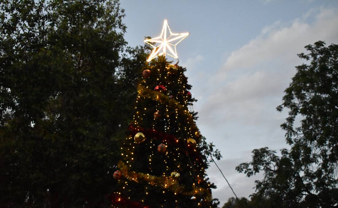 STAR TO FOLLOW: Banna Avenue Christmas lights will be switched on at 7.45pm on Friday.