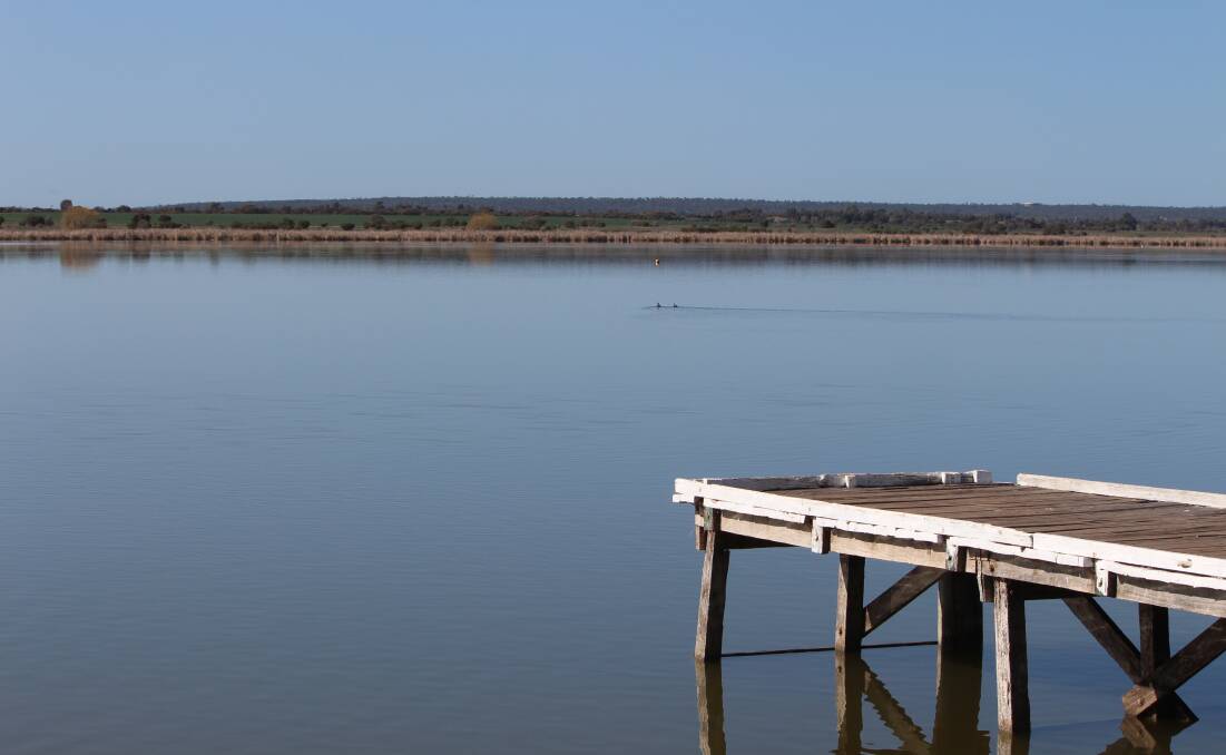 SOLUTIONS LIE WITHIN: Griffith council byelection candidate Greg Adamson says the solutions to the lake's problems are in its past.