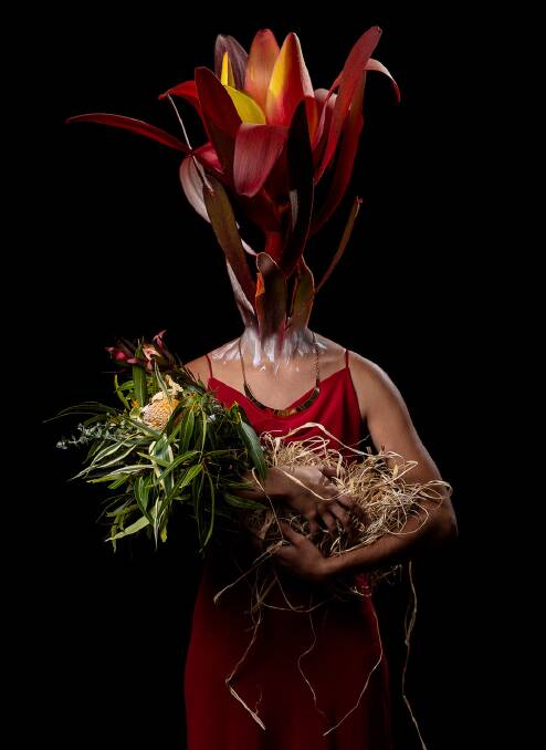 PRINT: Bubu (flower), edition one of five by Michael Jalaru Torres. PHOTO: Supplied