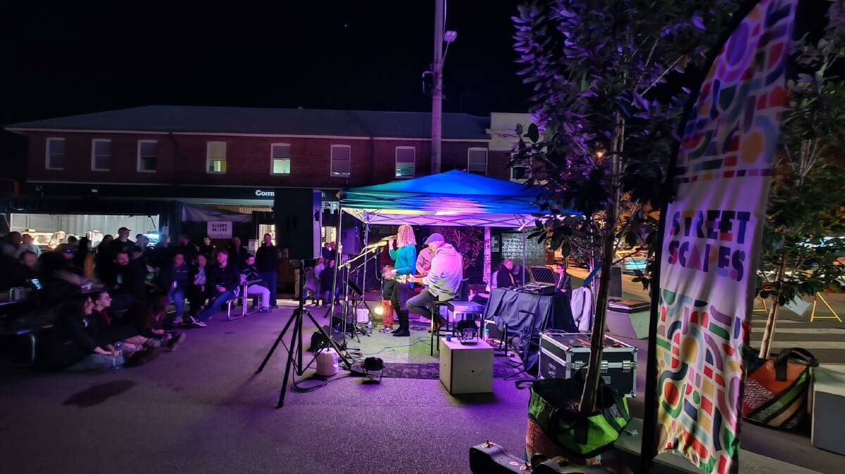 OPEN MIC: The Griffith Street Scapes festival will wrap up this weekend. PHOTO: Supplied
