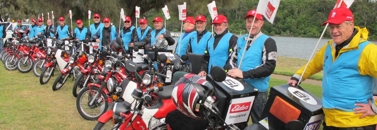 IN THE MAIL: The Male Bag Foundation's Big Ride will pass through Griffith on Sunday to raise money for prostate cancer diagnosis equipment.