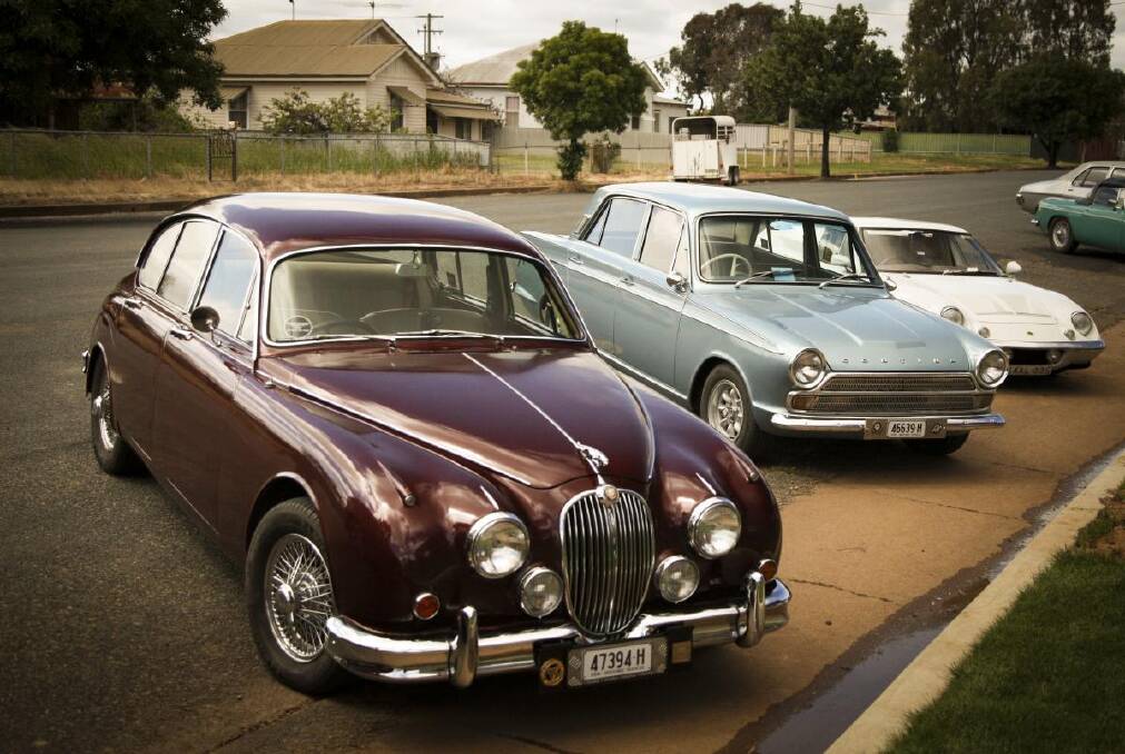 NICE CHARIOTS: Vintage, veterans and classic cars are out and about in Griffith this weekend.