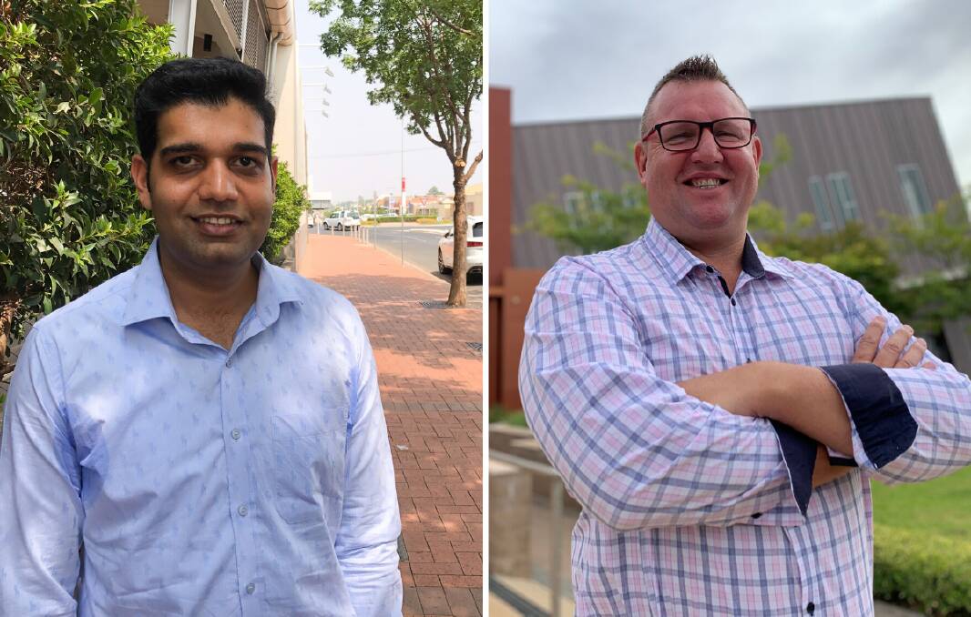 DELAY: Candidate Ricky Chugha and deputy mayor Doug Curran say the extra year for local government elections gives other candidates time to consider their campaign.