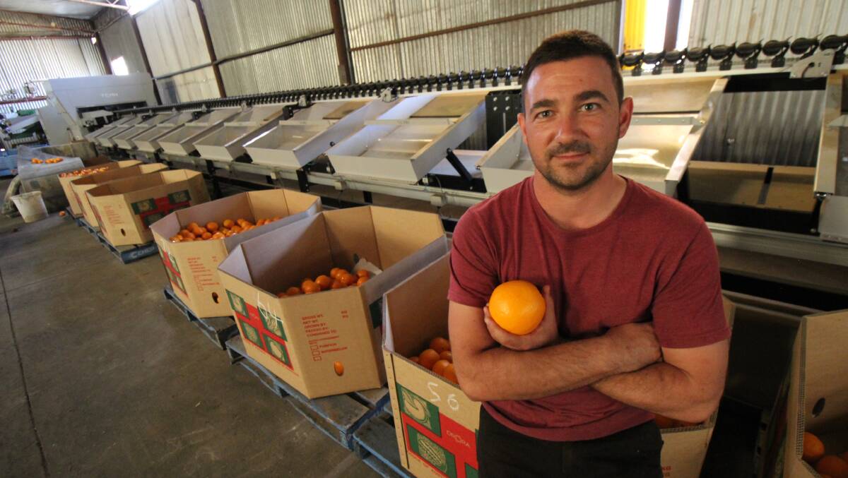 Citrus grower Vito Mancini said everyone had a role to play in fighting the spread of COVID-19.