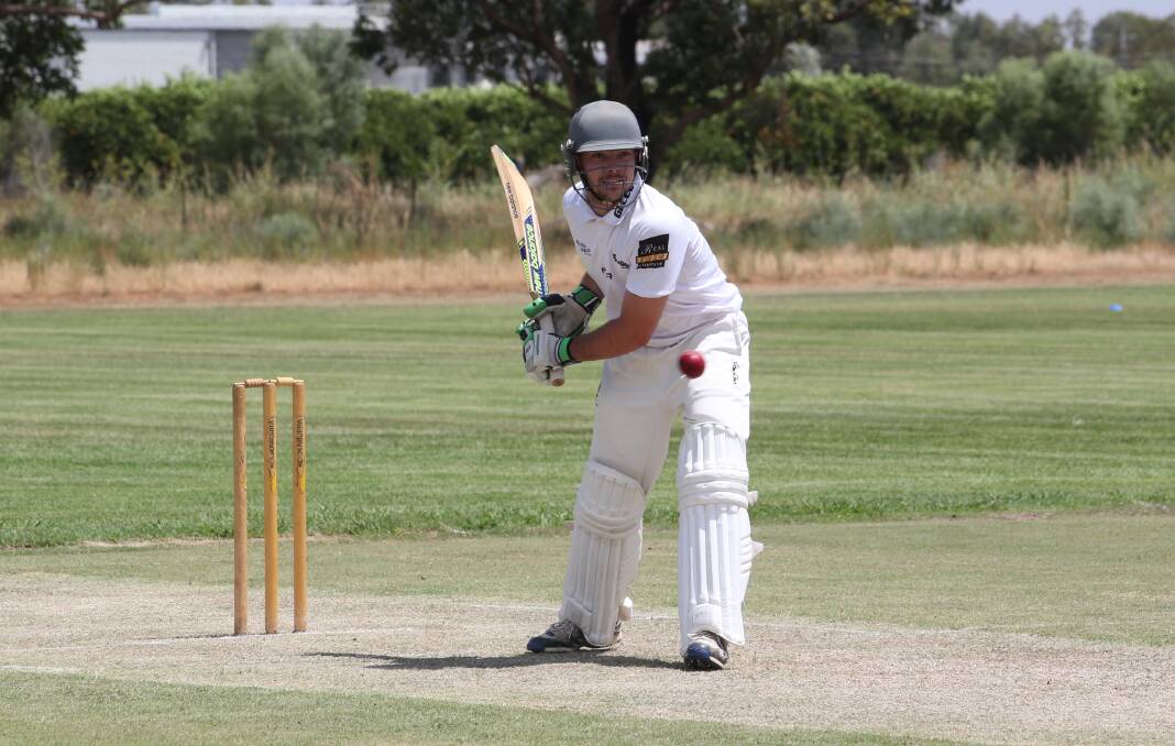 Reece Matheson pictured at the crease in 2019, will guide the Leagues Panthers side in their first match of the season.
