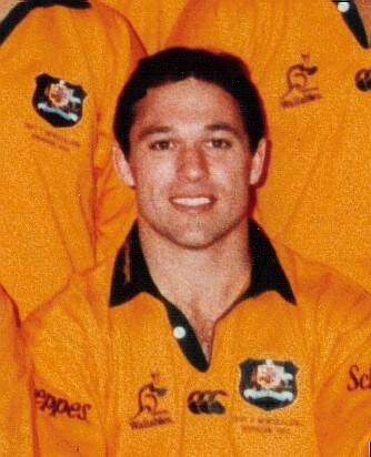 Richard Tombs in his Wallabies jersey. Picture: Rugby AU