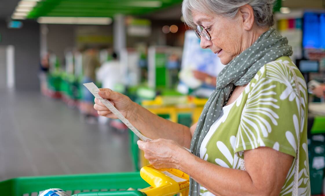 Little relief expected at the checkout as March pension rise is announced. Picture Shutterstock