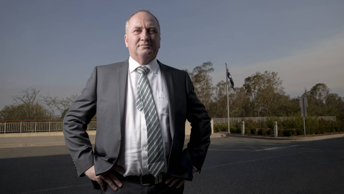 Nationals leader Barnaby Joyce has been in talks with Scott Morrison about a deal to decarbonise the Australian economy. Picture: Sitthixay Ditthavong