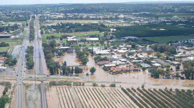 Griffith floods in photos