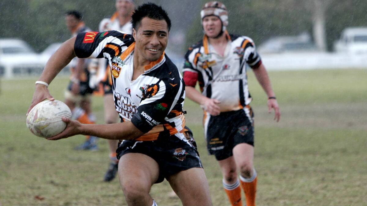 BACK IN GOLD AND BLACK: Kose Lelei has signed as captain-coach for the Waratah Tigers.