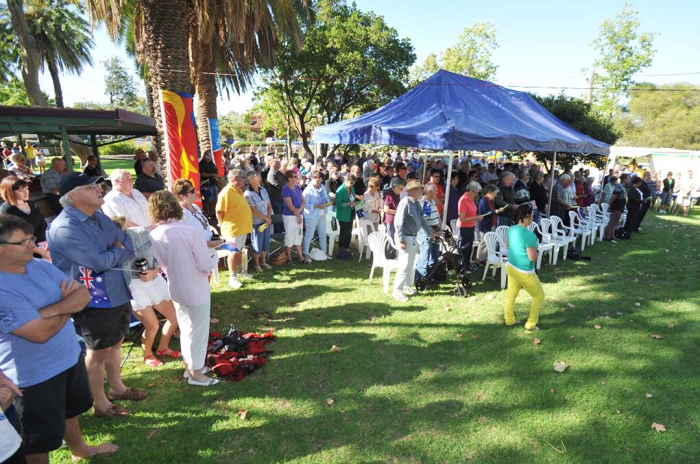 Australia Day Celebrations in Narrandera. Picture: Alastair Brook