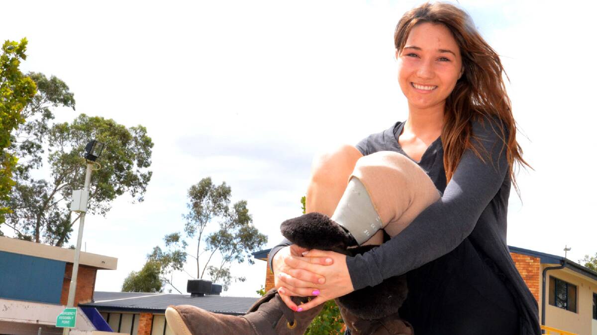 Joany Badenhorst needs a custom-made leg if she is to compete for Australia in the Paralympics. The Griffith community has been urged to get behind her.