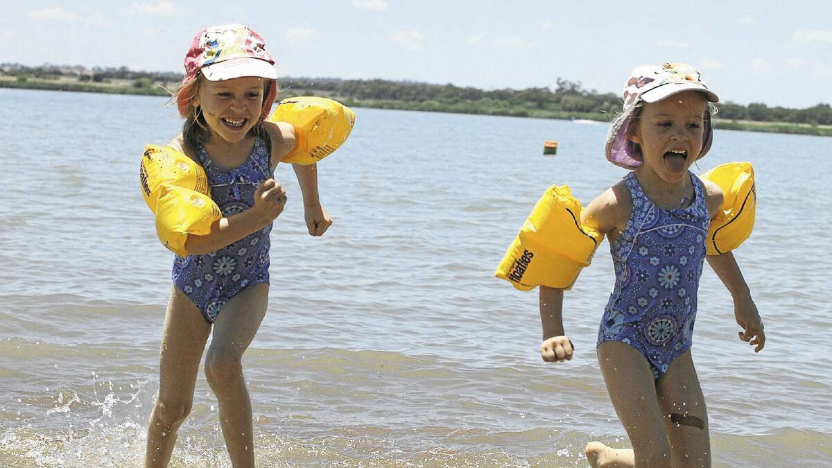Lake Wyangan is a haven for water and recreation activites and a family favourite spot for locals, including sisters Kayla and Michelle Adams. Council and MI have begun working on a plan to ensure the lake reaches its full potential.