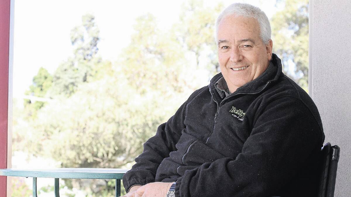 NO TIME TO WASTE: Incumbent mayor Mike Neville is convinced he is doing the right thing by the Griffith community by running for the city's top job next month.