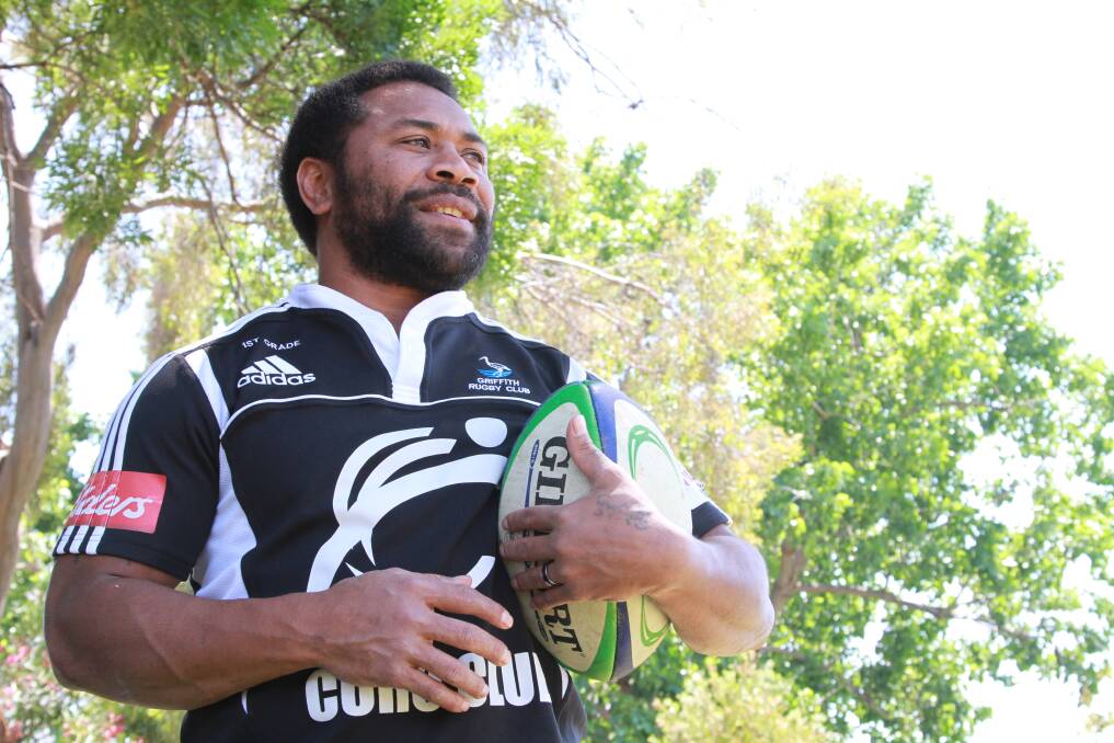 LEADING THE WAY: Seru Rogo is the new first-grade coach for the Griffith Blacks, taking over from Lee Kimball.